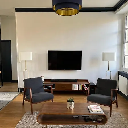 Apartamento Bright 70m2 In Historic Center W Pkg *